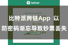 比特派跨链App  以防密码渐忘导致钞票丢失